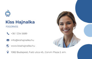Névjegykártya – Fogászat