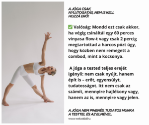Social media poszt – Jóga